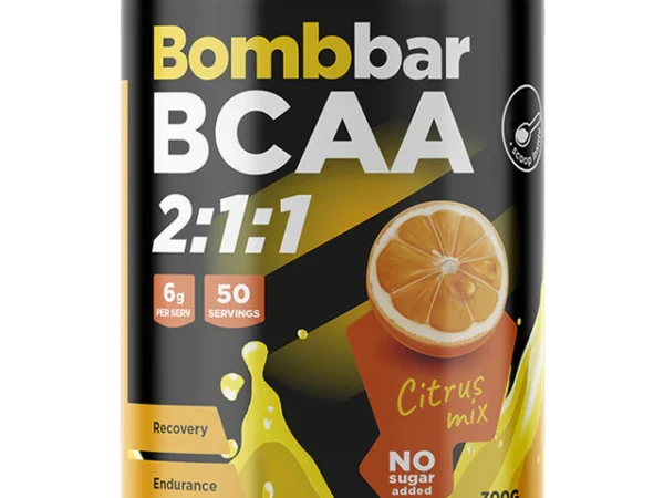 BOMBBAR BCAA Powder Dietary Supplement With Sweetener