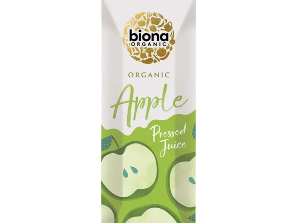 Biona Apple Juice Pressed Organic Tetrapack 1L