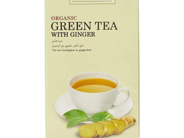 Earth's Finest Organic Green Tea With Ginger 1.5g x 25