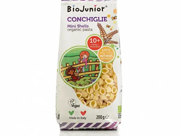 Organic Mini Shells Pasta 10 Months 200g