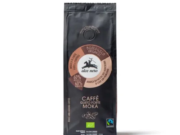 ALCE NERO  Organic Coffee Arabica Robusta 250g