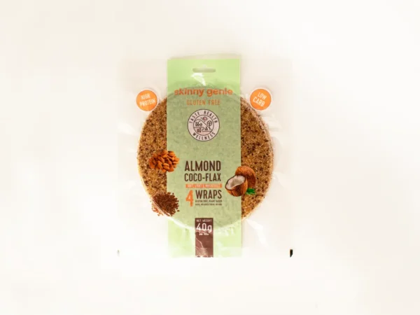 Almond COCO-FLAX Wrap -VEGAN/GF