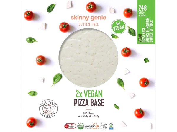 Vegan Plain Gf Pizza Base 26cm S 2 pc