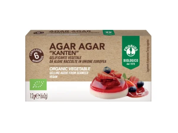 Probios Organic Agar Agar Seaweed 12g 6X2g