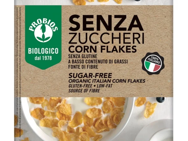 Organic Sugar Free Corn Flakes 375g