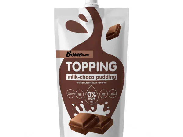 BOMBBAR Topping Milk Chocolate Pudding
