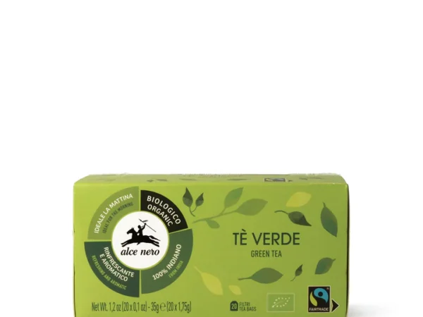 ALCE NERO Organic FAIRTRADE green tea 35g