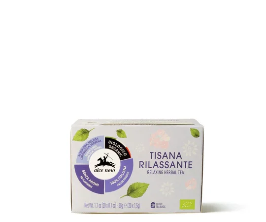 ALCE NERO Organic Relaxing Herbal Tea 30g